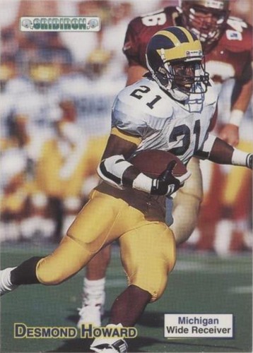 1992 Gridiron Desmond Howard #13B