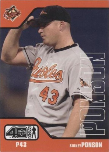 2002 Upper Deck 40 Man - Sidney Ponson #195