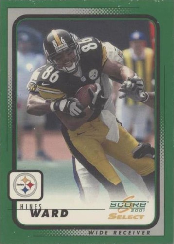 2001 Score Select Hines Ward #165