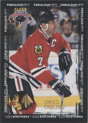 1996-97 Fleer NHL Picks - Chris Chelios #7
