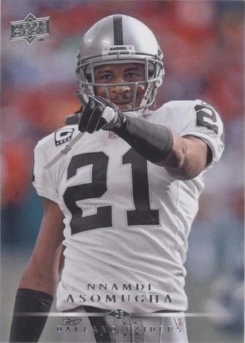 2008 Upper Deck Nnamdi Asomugha #137