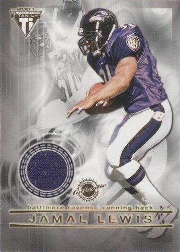 2001 Pacific Private Stock Titanium Jamal Lewis Mike Anderson #47