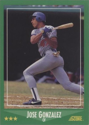 1988 Score - Jose Gonzalez #364