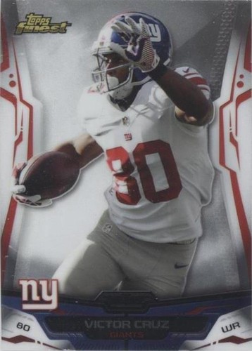 2014 Topps Finest Victor Cruz #28