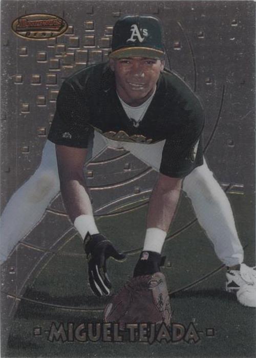 1997 Bowman's Best - Miguel Tejada #BBP 18