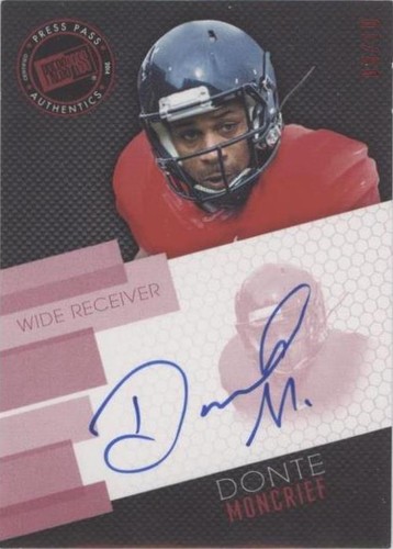 2014 Press Pass Donte Moncrief #PPS-DM