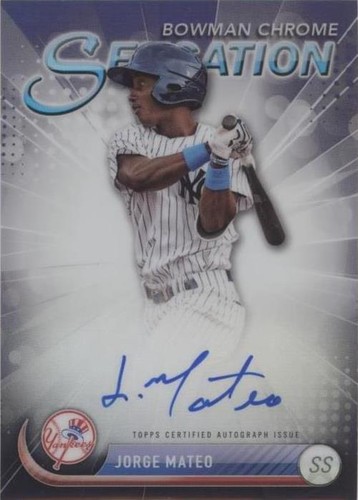 2017 Bowman Chrome - Jorge Mateo #CSA-JM