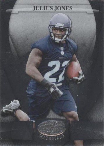 2008 Leaf Certified Materials Julius Jones #130