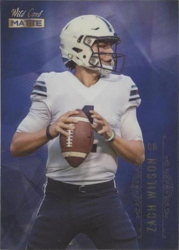 2021 Wild Card Nationals Zach Wilson #MBC-5