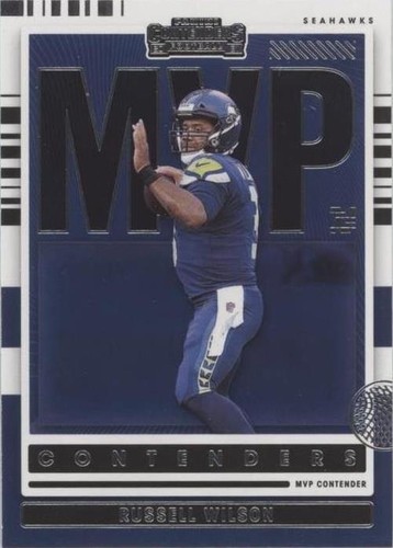 2021 Panini Contenders Russell Wilson #MVP-RWI