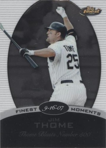 2008 Topps Finest - Jim Thome #FM-JT
