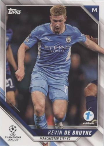 2021-22 Topps UCL Collection 1st Edition Kevin de Bruyne #73