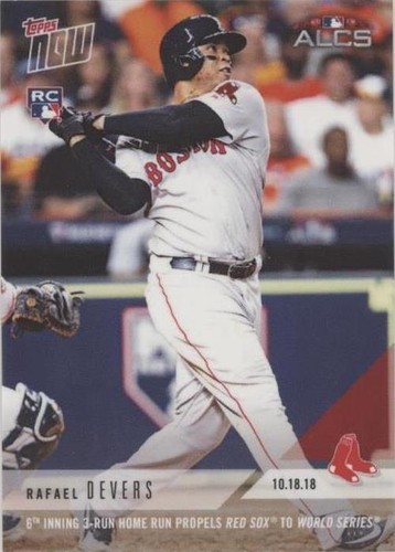 2018 Topps Now - Rafael Devers #910
