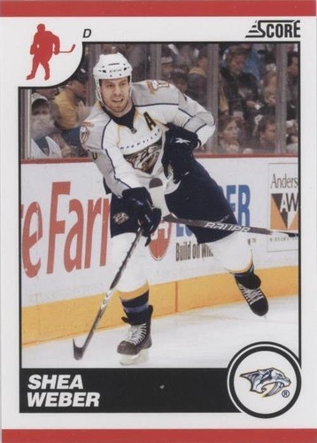 2010-11 Score - Shea Weber #285