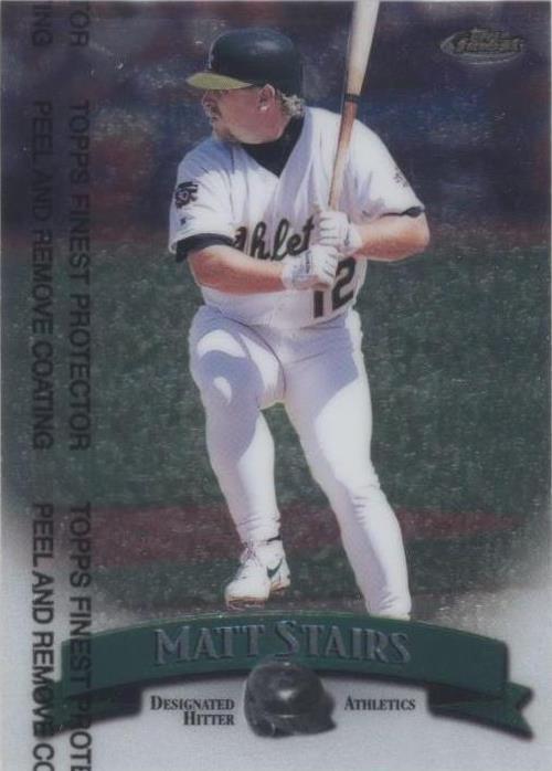 1998 Topps Finest - Matt Stairs #223