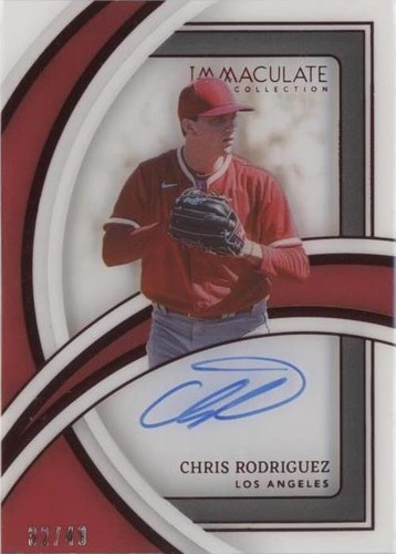 2022 Panini Immaculate Collection - Chris Rodriguez #SS-CR