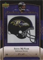 2007 UD Premier Steve McNair #PS-81