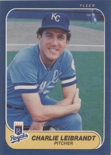 1986 Fleer - Charlie Leibrandt #13