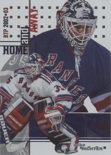 2002-03 In the Game Be A Player Between the Pipes - Mike Richter #140