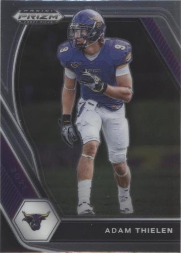 2021 Panini Prizm Draft Picks Adam Thielen #52
