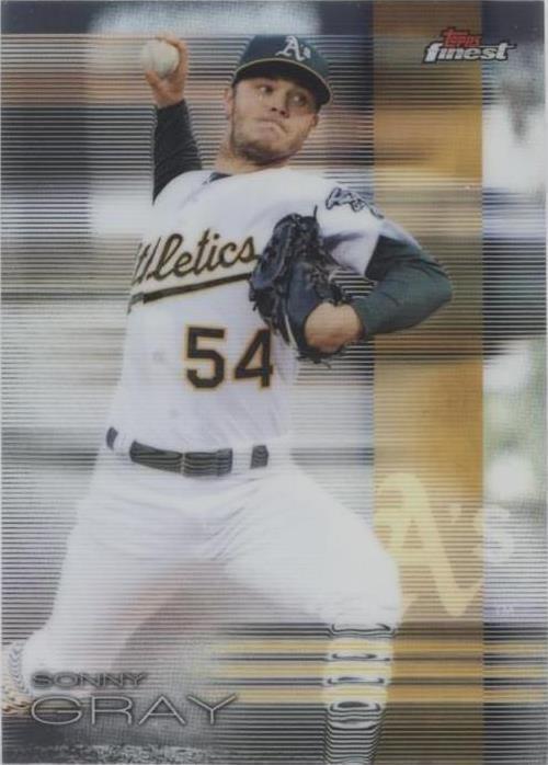 Topps Finest 2016 - Sonny Gray #38