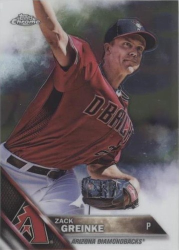 2016 Topps Chrome - Zack Greinke #38