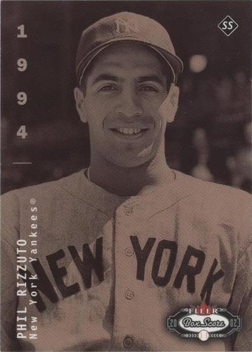 2002 Fleer Box Score - Phil Rizzuto #308