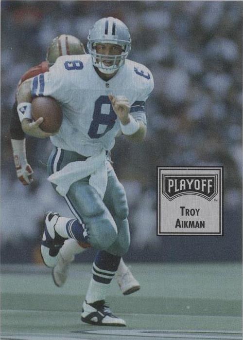 1993 Playoff Contenders Трой Айкман No25