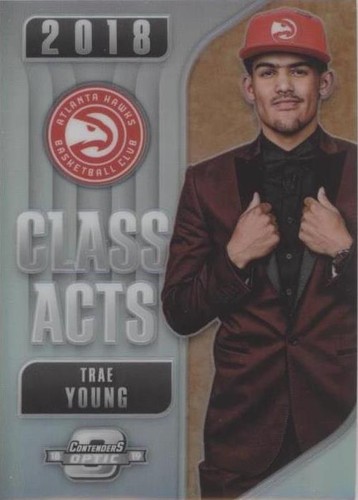 Trae Young RC Auto Cornerstones トレイ・ヤング 2018-19 Cornerstones Trae Young Crystal Rookie Quad Patch