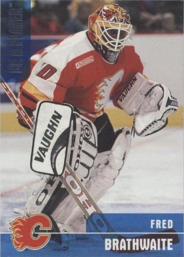 1999-00 In the Game Be A Player Memorabilia - Fred Brathwaite #360