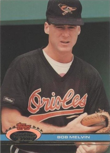 1991 Topps Stadium Club - Bob Melvin #312