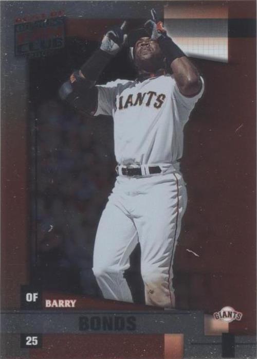 2002 Donruss Best of Fan Club - Barry Bonds #108