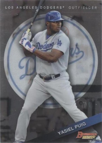 2015 Bowman's Best - Yasiel Puig #10