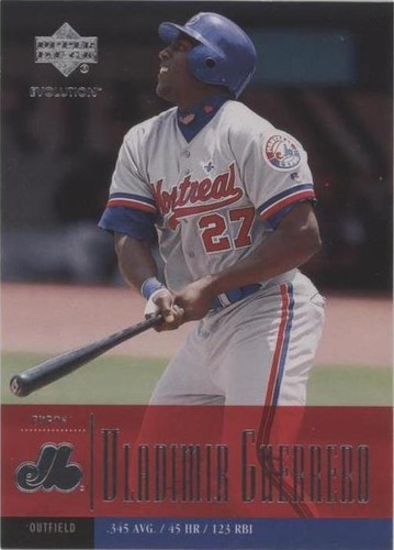2001 Upper Deck Evolution - Vladimir Guerrero #65
