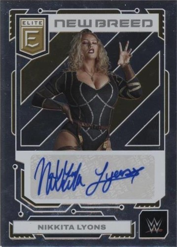 2023 Panini Donruss Elite WWE - Nikkita Lyons #NB-NLY