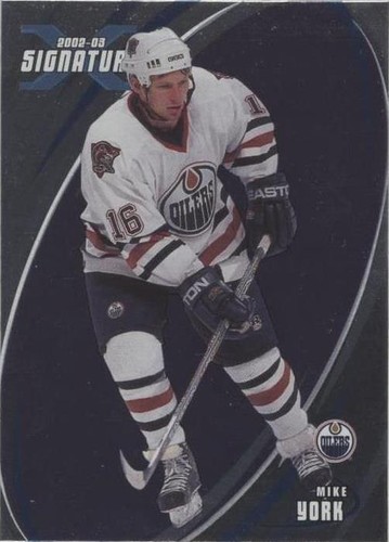 2002-03 In the Game Be A Player Signature Series - Mike York #021
