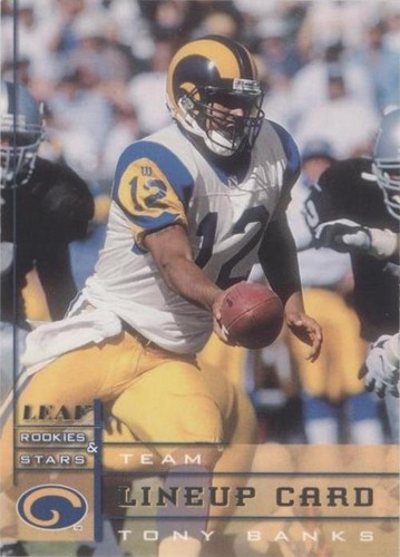 1998 Leaf Rookies & Stars Tony Banks #279
