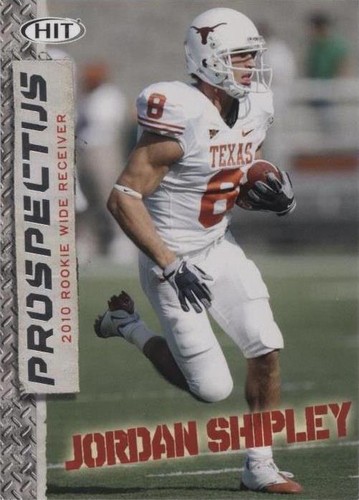 2010 SAGE Hit Jordan Shipley #P-27