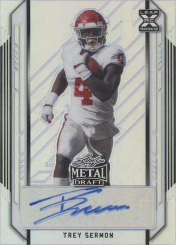 2021 Leaf Metal Draft Trey Sermon #BA-TS1