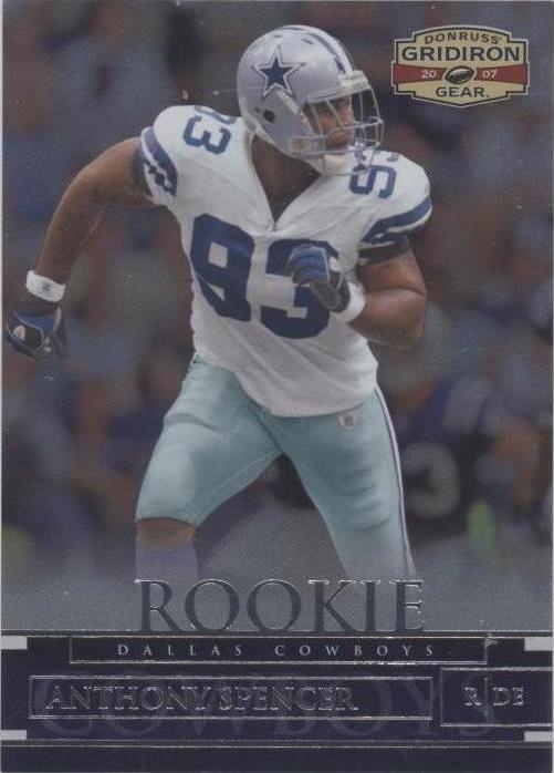 2007 Donruss Gridiron Gear Anthony Spencer #109