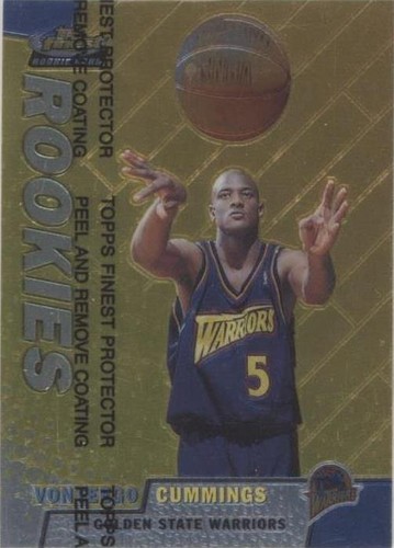 1999-00 Topps Finest - Vonteego Cummings #262