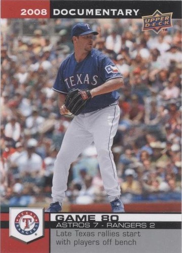 2008 Upper Deck Documentary - Kevin Millwood #2380