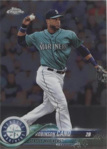 2018 Topps Chrome - Robinson Cano #52