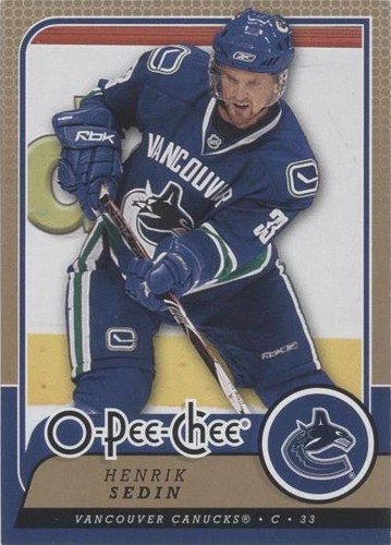 2008-09 O-Pee-Chee - Henrik Sedin #97