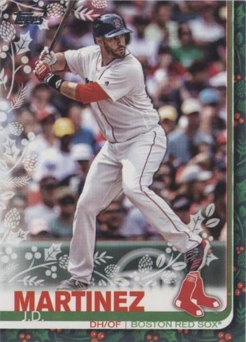 2019 Topps Holiday - J.D. Martinez #HW127