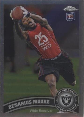 2011 Topps Chrome Denarius Moore #33