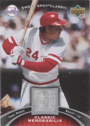 2007 Upper Deck Sweet Spot Classic - Tony Perez #CM-TP
