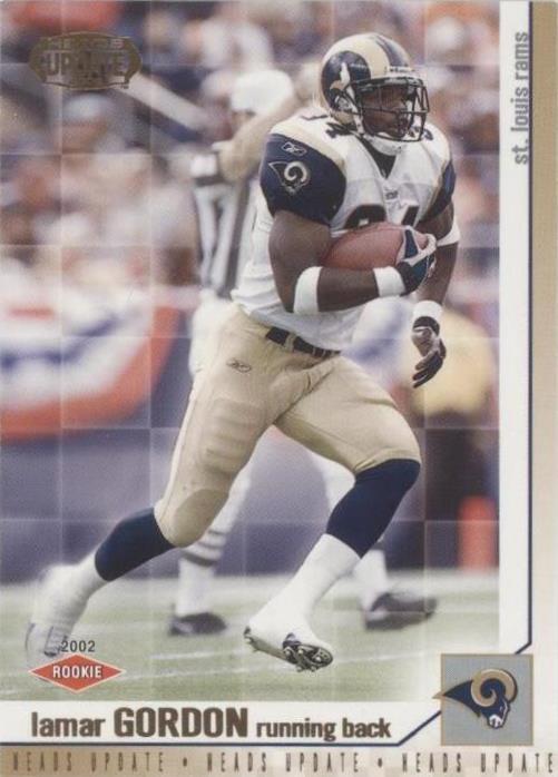 2002 Pacific Heads Update Lamar Gordon #140