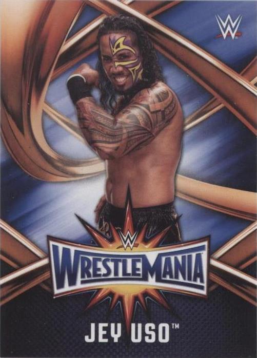2017 Topps WWE Road to Wrestlemania - Jey Uso #WMR-36