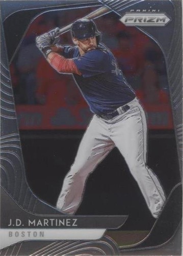 2020 Panini Prizm - J.D. Martinez #244